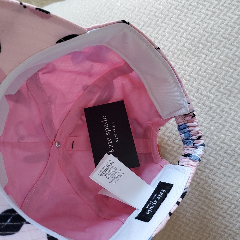 Kate Spade New York Logo Cap/Floral Pearl Blush - Picture 10 of 12